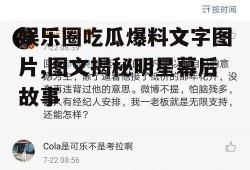 娱乐圈吃瓜爆料文字图片,图文揭秘明星幕后故事