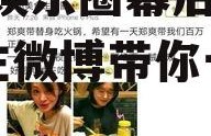 吃瓜手册娱乐博主微博,揭秘娱乐圈幕后真相，博主微博带你一探究竟
