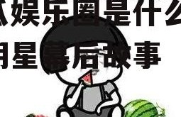 吃瓜娱乐圈是什么,揭秘明星幕后故事