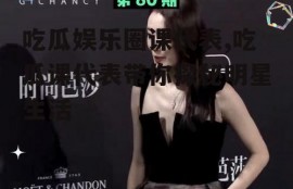 吃瓜娱乐圈课代表,吃瓜课代表带你探秘明星生活