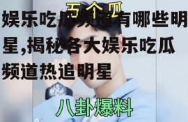 娱乐吃瓜频道有哪些明星,揭秘各大娱乐吃瓜频道热追明星