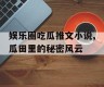 娱乐圈吃瓜推文小说,瓜田里的秘密风云