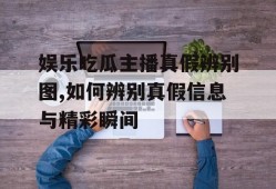 娱乐吃瓜主播真假辨别图,如何辨别真假信息与精彩瞬间